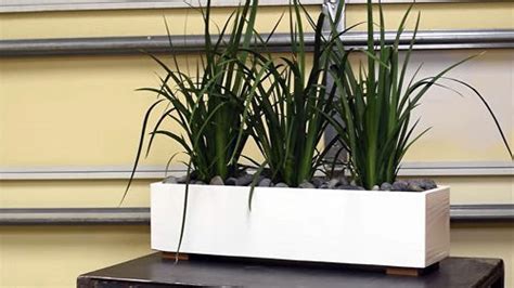 14 DIY Rectangular Indoor Planters You Can Try