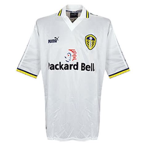 Retro Leeds United Home Football Shirt 9698 Soccerlord