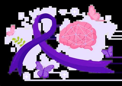 26 Epilepsy Awareness Ribbon Illustrations - Free Download in SVG, PNG ...