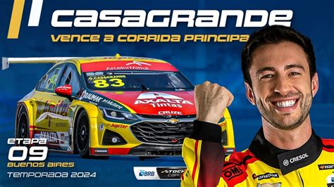 STOCK CAR 2024 GABRIEL CASAGRANDE VENCE A CORRIDA PRINCIPAL EM BUENOS