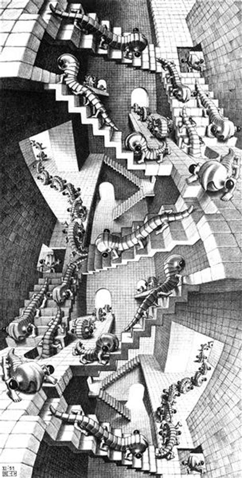 Conceptos Y Referentes De Dibujo Maurits Cornelis Escher