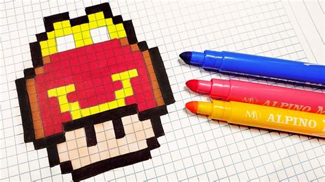 Dibujos Pixel Art Handmade Pixel Art How To Draw A Mushroom Images