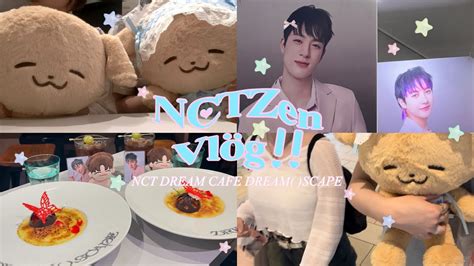 𝗡𝗖𝗧𝘇𝗲𝗻 𝗩𝗹𝗼𝗴 1NCT DREAM CAFE DREAM SCAPEジェノペン2人でオタ活 開封動画 ぬいぐるみ