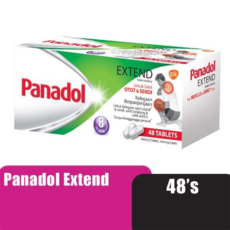 Panadol Extend S Lazada