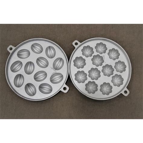 Acuan Kuih Bahulu Kuih Cara Mould Aluminium Bakery Belimbing