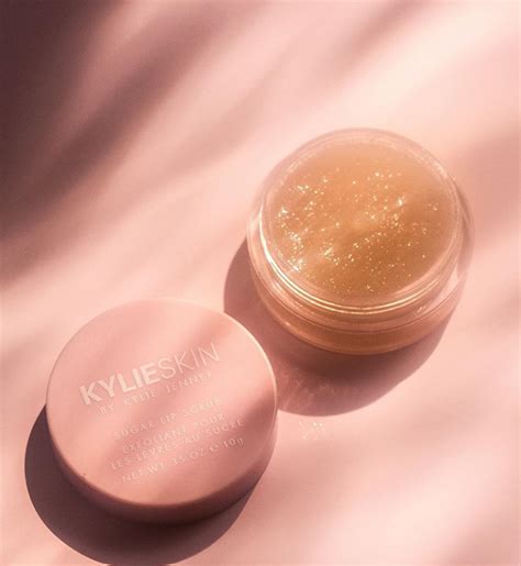 Kylie Jenner Previews Kylie Skin Lip Scrub Launch