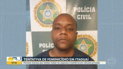 Delegado diz que homem preso em Itaguaí por tentar matar a ex a facadas