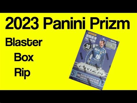 Panini Prizm Nascar Racing Cards Blaster Box Rip More Nice Inserts