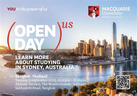 Macquarie University Open Day In Bangkok Muic Mahidol University