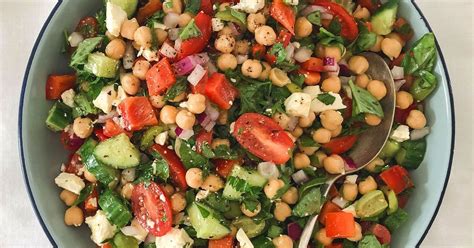 Mediterranean Chickpea Salad Recipe