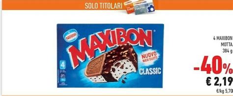 Nestlè Maxibon offerta di Conad