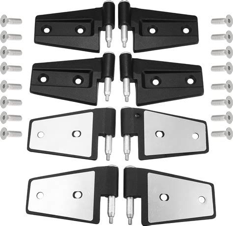 X Autohaux 4 Set Door Hinge Pin Repair Kits For Jeep Wrangler 2007 2018 Door Hinge