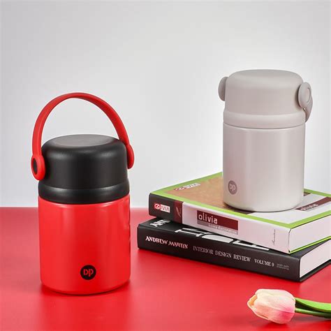 Pc Ml Oz Vacuum Insulated Food Flasks Stainless Steel Thermal