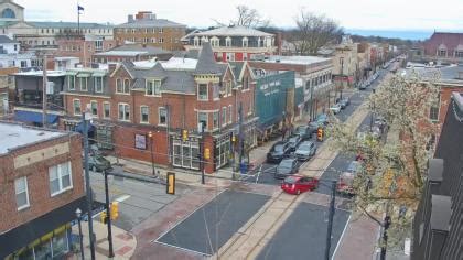 Webcam Media, Delaware County, Pennsylvania, USA - View of the State Street