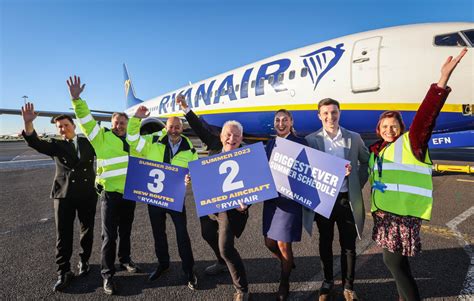 RYANAIR ANNOUNCES BIGGEST EVER BOURNEMOUTH SCHEDULE FOR SUMMER 23