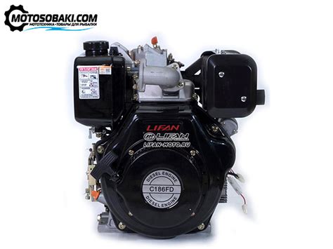 Двигатель Лифан Lifan 186FD Diesel (10 л.с.) Шлицевой 6А