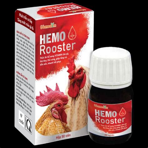 Vemedim Hemo Rooster Bổ Sung Vitamin Cho Gàthú Cưng Giúp Tăng Cơ