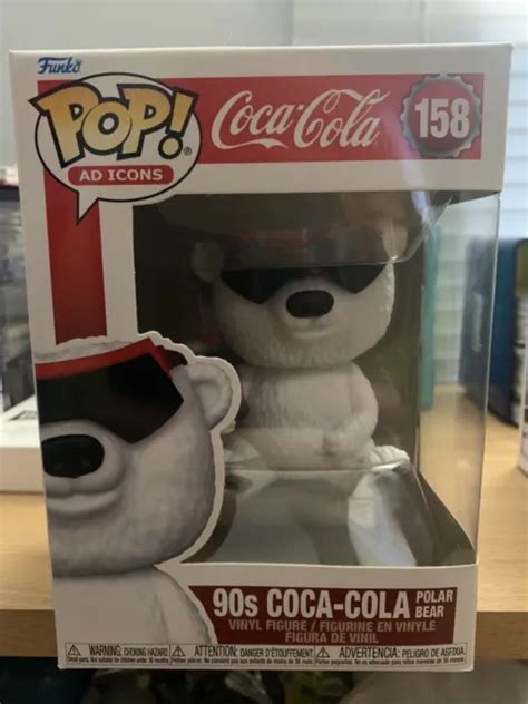 FUNKO POP AD Icons Coca Cola 90s Coca Cola Polar Bear 158 MIB EUR