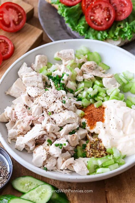 Classic Chicken Salad Recipe - Spend With Pennies