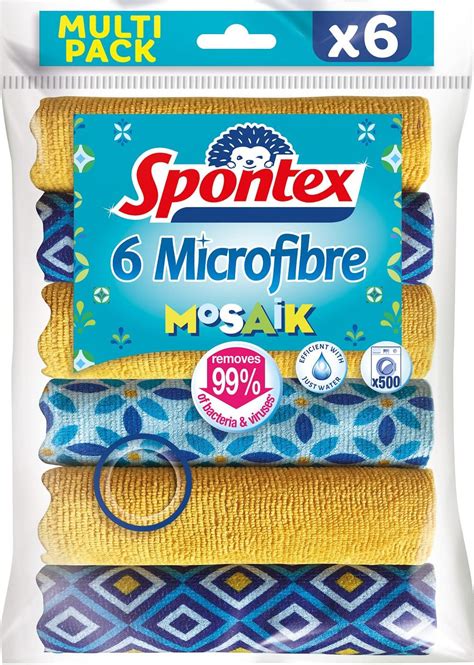 Spontex Lingettes Multi Usages En Microfibre Gratuites Paquet