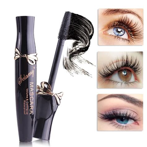 MISS ROSE Black Mascara Eyelashes Thick Lengthening Makeup Eyelashes ...