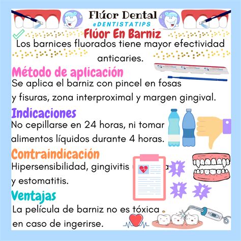 Flúor Barniz Escuela de higiene dental Higienista dental Fluorosis