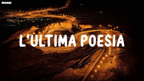 Geolier Ultimo L ULTIMA POESIA Sanremo 2024 Testo Lyrics YouTube