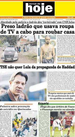 Calam O Jornal De Hoje