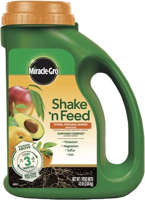 Miracle Gro Shake N Feed Engrais Lib Ration Continue Pour Agrumes