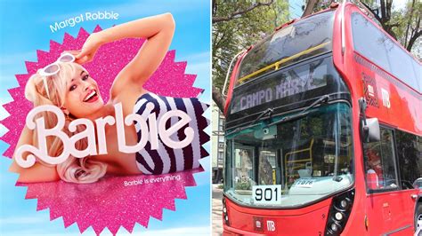 Metrobús De La Cdmx Se Une Al Trend De Barbie Y Ya Tiene Su Póster Infobae