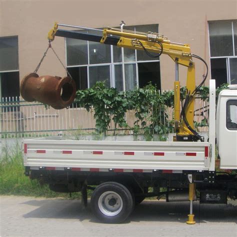 1 Ton Hydraulic Manipulator Truck Mounted Crane Pickup Crane China