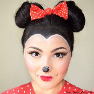 Beautify And Creatify Minnie Mouse Makeup And Hair Tutorial Easy