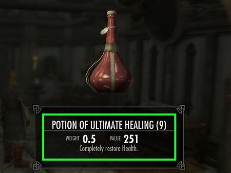 skyrim potion