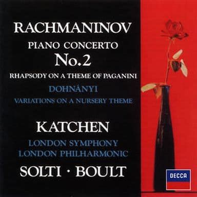 Julius Katchen Rachmaninoff Piano Concerto No 2 Rhapsody On The