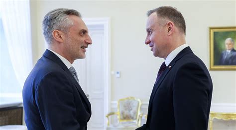 Spotkanie Szefa Opzz Z Prezydentem Rp Andrzejem Dud Og Lnopolskie