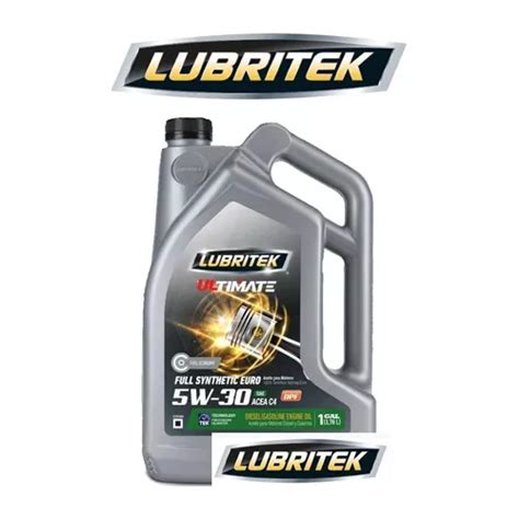 Lubritek Ultimate Acea C4 5w 30 Full Synthetic Euro 3 78l Cuotas Sin