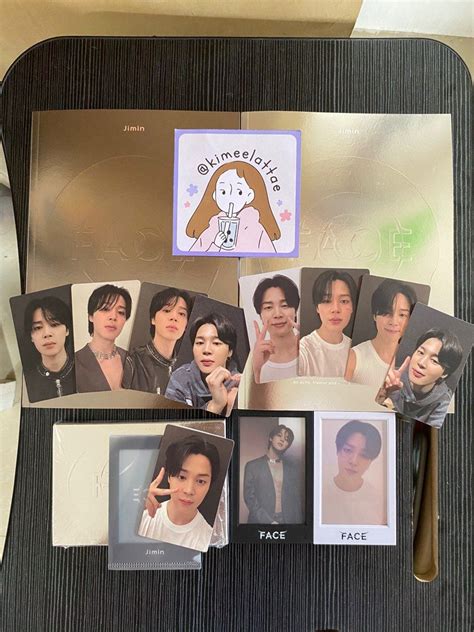 Unsealed Bts Jimin Face Album Set W Pob Complete Inclusions On