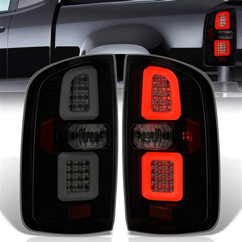 Ajp Distributors Smoke Lens Black Housing Led Tail Lights Brake Stop Signal Lamps Compatible