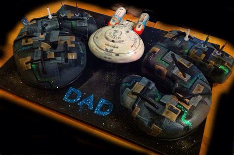 Star Trek Borg And Enterprise Birthday Cake Pic Global Geek News