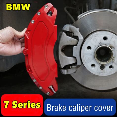 Aluminum Alloy Metal Car Brake Caliper Cover For Bmw 730li 740li 750li