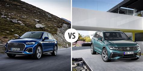 Audi Q5 Sportback VS Volkswagen Tiguan Autovergleich AUTOGOTT DE