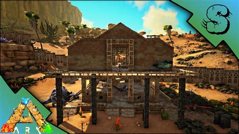 Adobe House Build Ark Scorched Earth Gameplay E Youtube