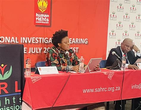 Sahrc July Unrest Report Ramaphosa Ignored Early Warning Signs News24