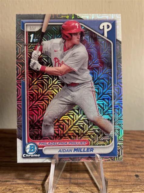 Bowman Cromato Mojo Aidan Miller Bcp Philadelphia Phillies