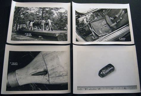 1956 PHOTOS AVIATION CRASH TOM ATTRIDGE JET F11 TIGER CALVERTON LONG ...