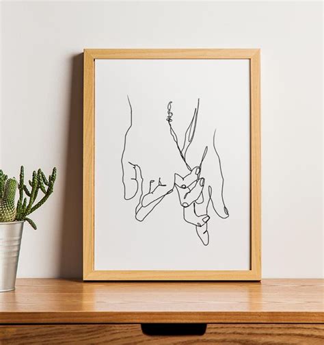 Wherever You Are Going Line Art Print | Cactus art print, Line art, Personalized art print