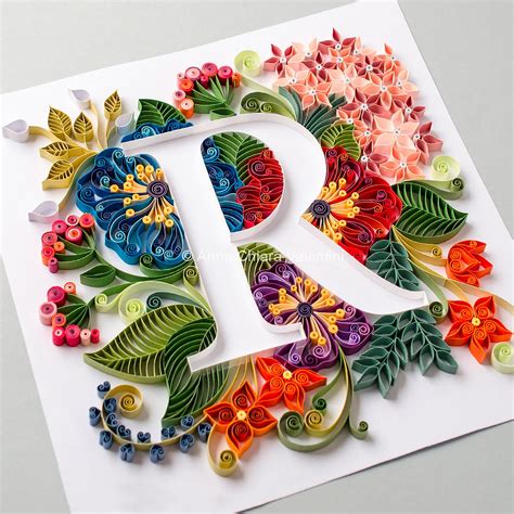 Creative Paper Lettering Artworks By Anna Chiara Valentini