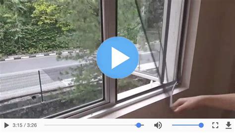 * Magnetic Window Screen | Easy To Install & Look Great [WATCH VIDEO]