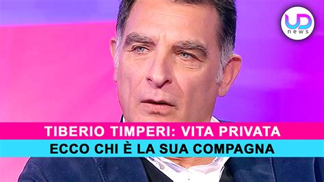 Tiberio Timperi Chi È La Compagna Del Conduttore UD News