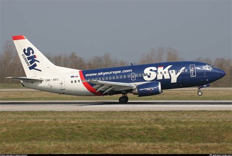 Om Sec Skyeurope Airlines Boeing Y Photo By Fabian Zimmerli Id